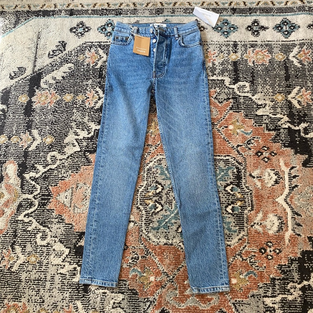 Reformation Serena High Waist Skinny Jeans NWT